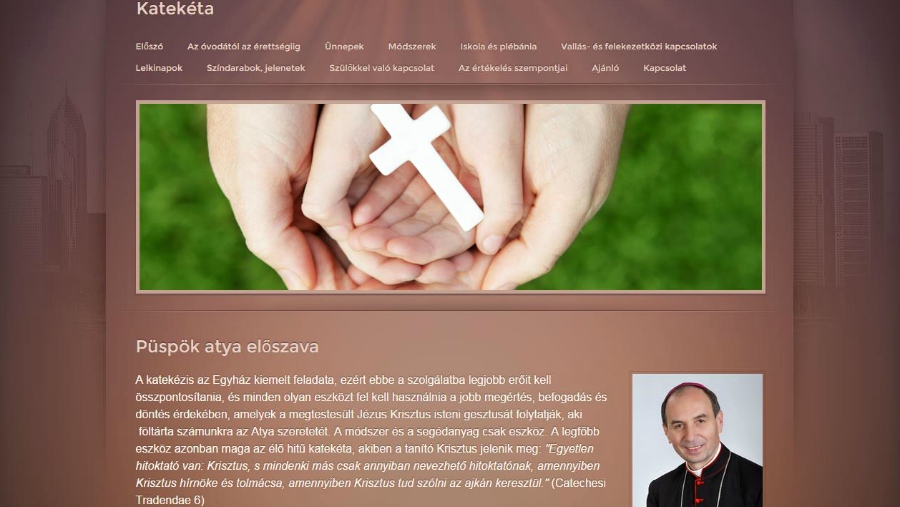 Katekéta segedanyag honlap