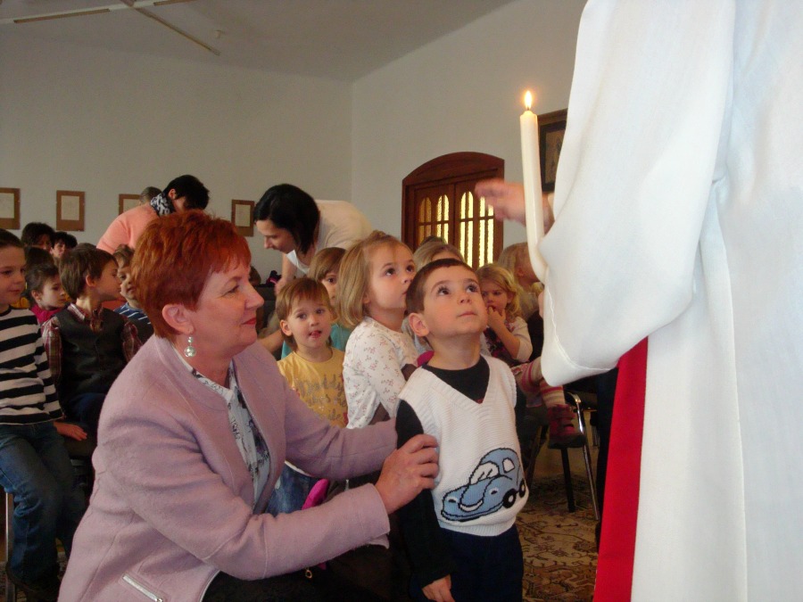 Balázs áldás a Szent Mór Katolikus Óvodában DSC05476