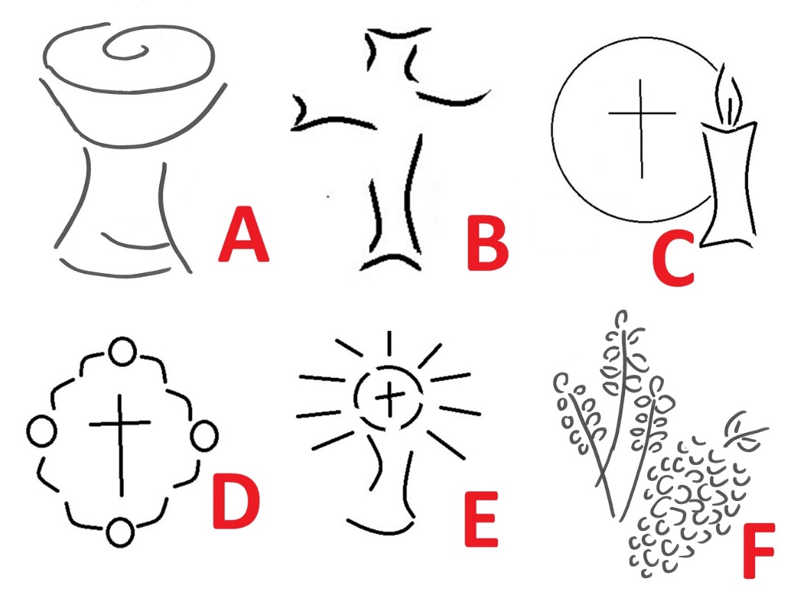 szimbolumok hittanversenyhez