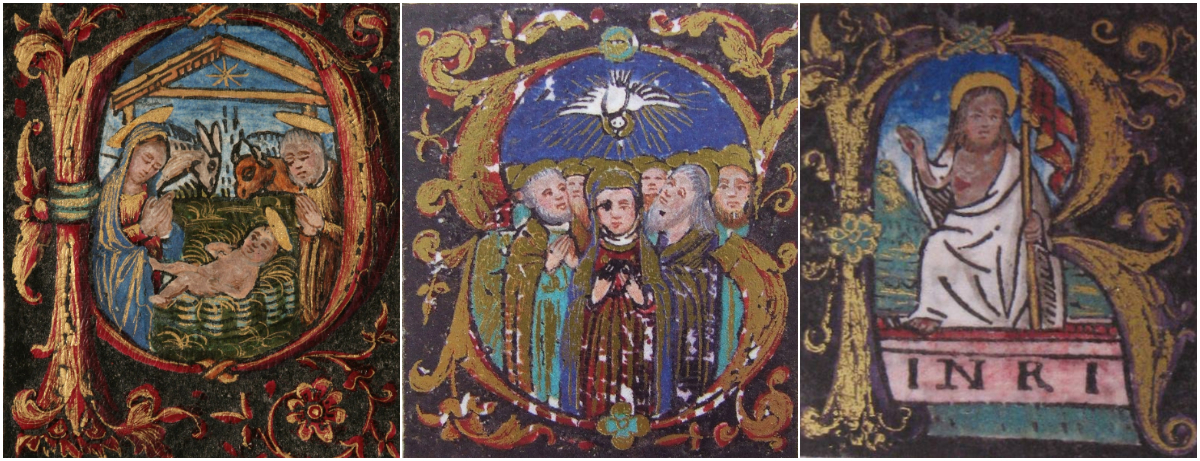 masodik pecsi misekonyv inicialei