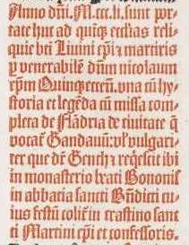 Missale QE Basel rubrum Livinius