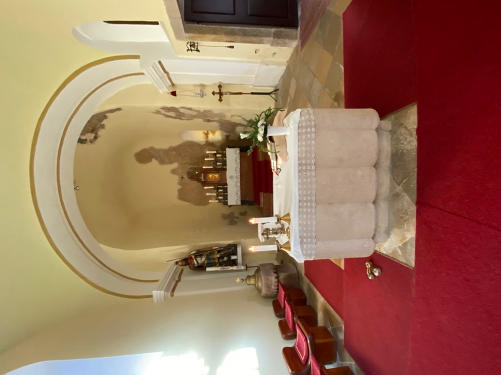 Bakonya templombelső 2 Egyedi