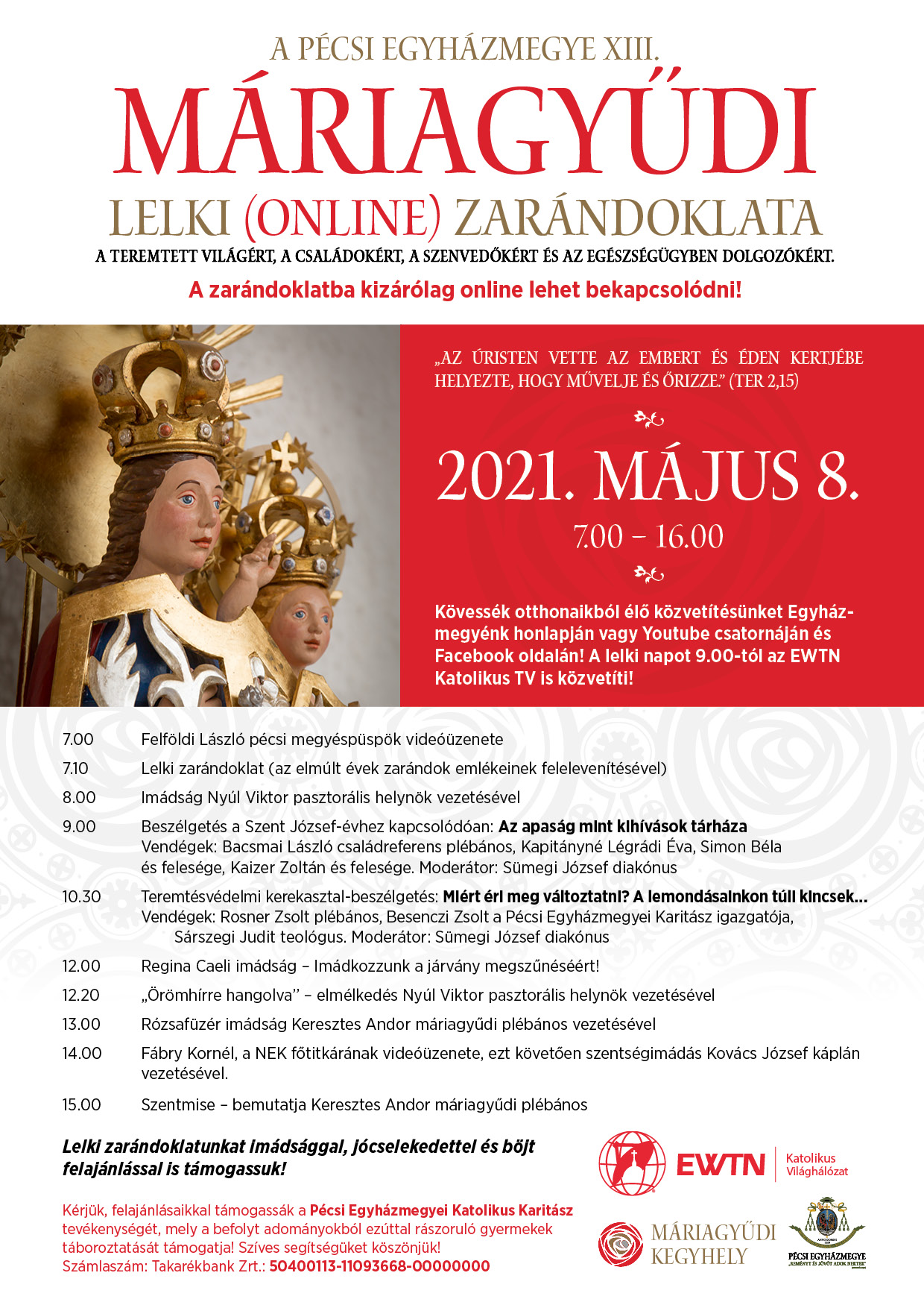 máriagyüdi zarándoklat 2021.3