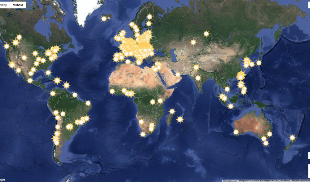 június 5. világtérkép Egyedi