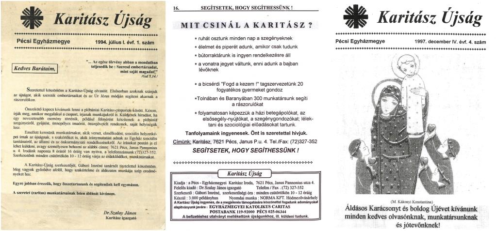 Karitasz Ujsag collage