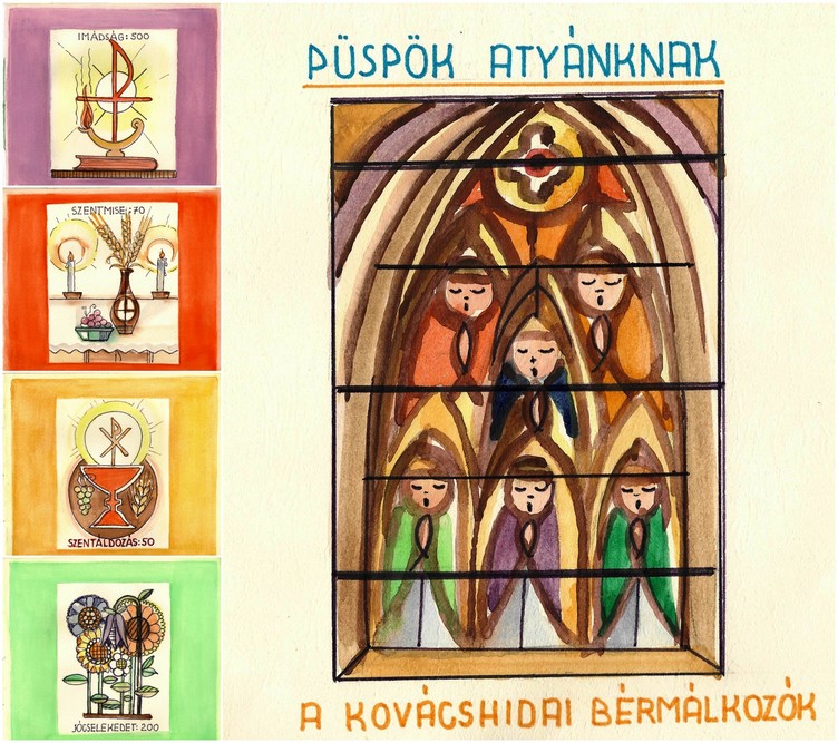 Bermalkozok ajandeka Kovacshida 1974