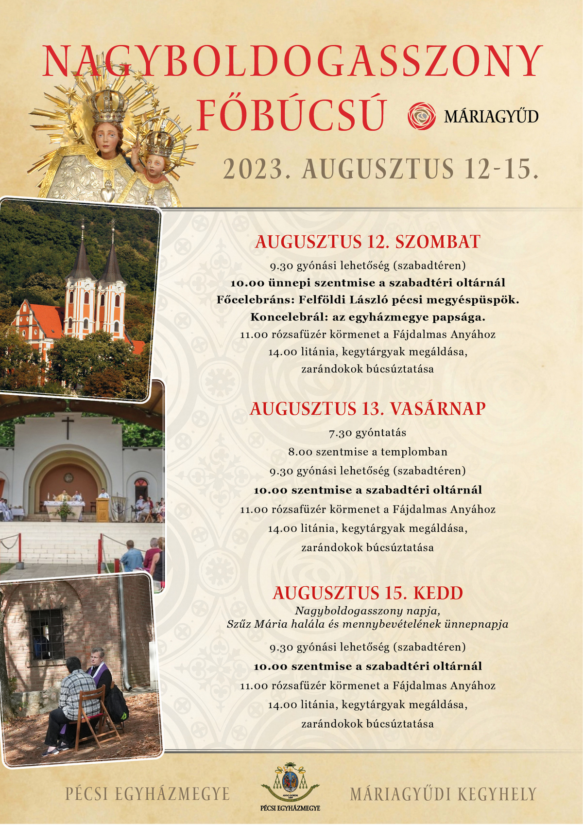 Nagyboldogasszony fobucsu mariagyud