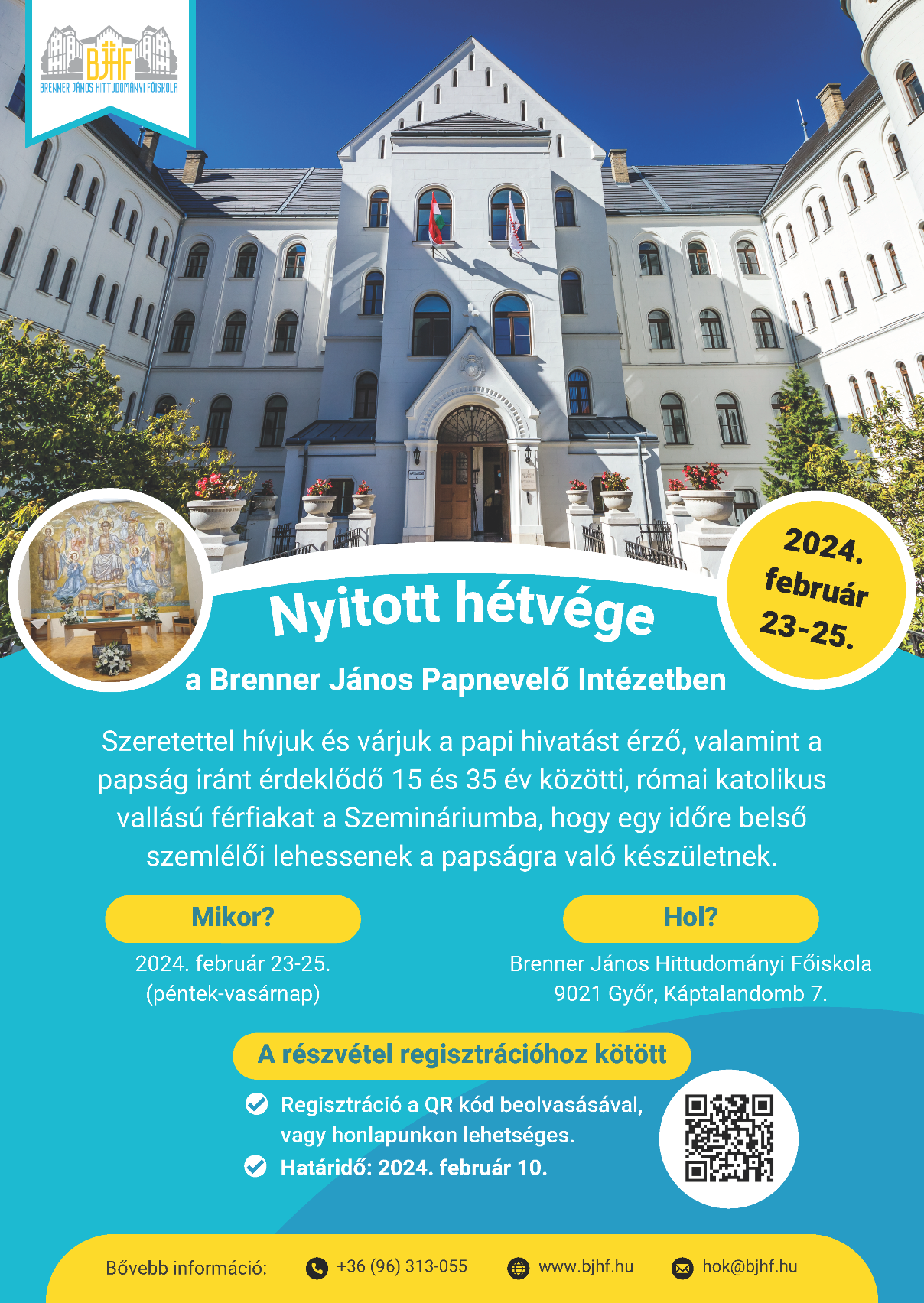 Nyílt hétvége 2024 plakát kicsi