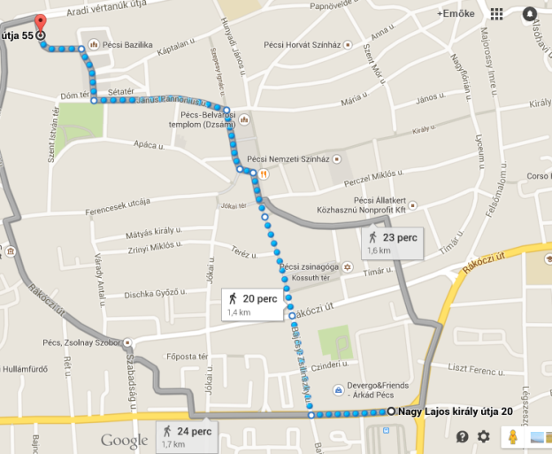 megkozelithetoseg autobuszallomasrol