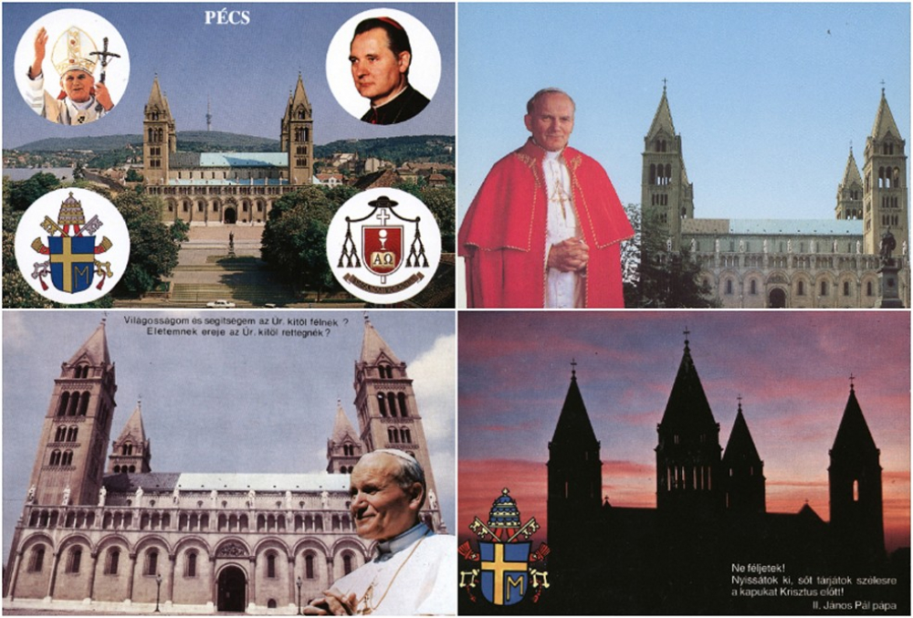 137 papalatogatas Pecs kepeslapokon