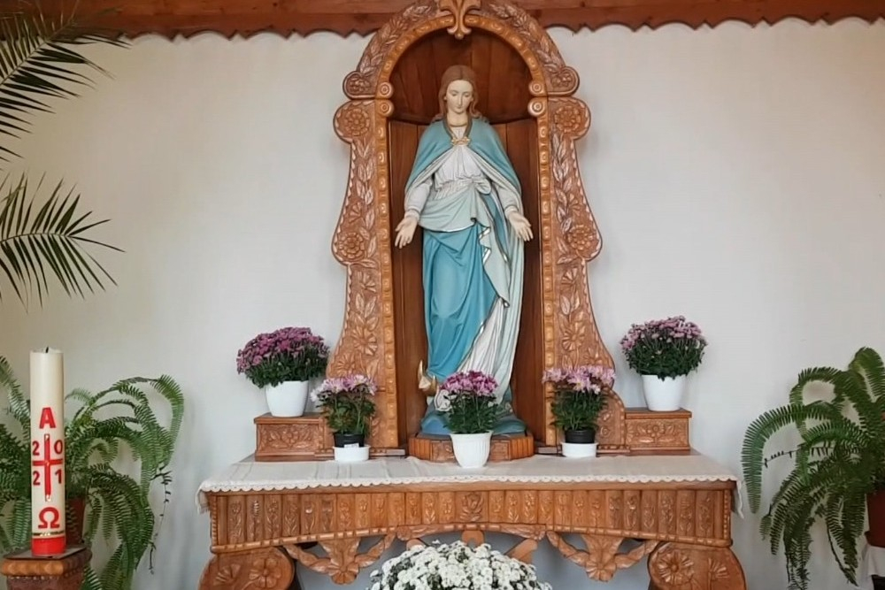 267 Kismanyok Szz Mria szobor