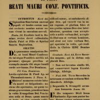 Szent Mór miséje (1848)