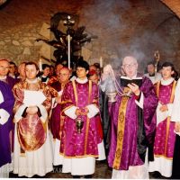 Az utolsó út – 4. (1994. április 12.) A gyászszertartás Paskai László bíboros, prímás, esztergom-budapesti érsek vezette.