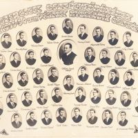 Érettségi tablókép. (Pécs, Ciszterci Gimnázium, 1934.)