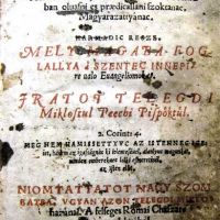 Telegdy pécsi püspökként kiadott munkáinak címlapja