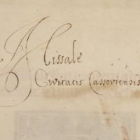 A kassai, átmeneti őrzőhely megtévesztő bejegyzése a pécsi példányban