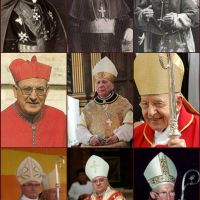 Lorenzo Schioppa, Orsenigo Caesare, Angelo Rotta Francesco Colasuonno, Angelo Acerbi, Karl-Josef Rauber, Juliusz Janusz, Alberto Bottari de Castello és Michael August Blume pápai nunciusok